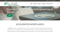 Desktop Screenshot of alineinc.com